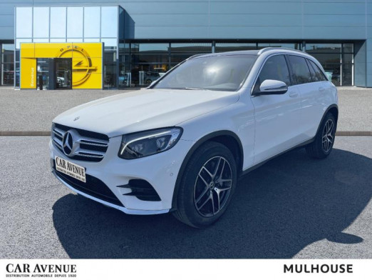 Occasion MERCEDES-BENZ GLC 250 d 204 BVA 4MATIC AMG SPORT 2018 Blanc polaire 41 990 € à Mulhouse