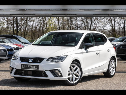 Occasion SEAT Ibiza 1.0 EcoTSI 115 FR DSG Garantie 1an 2018 Blanc 17 990 € à Colmar