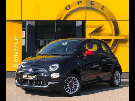 Occasion FIAT 500 1.2 8v 69 Rosso Amore Edizione TO 2016 Noir 10 990 € à Colmar