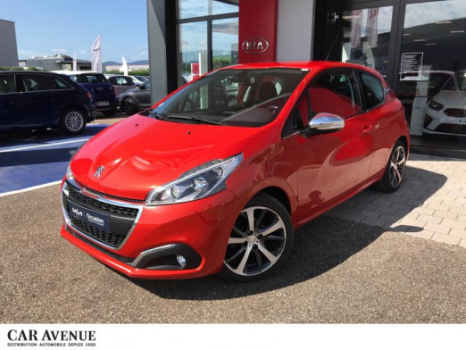 Occasion PEUGEOT 208 110 Allure 3p Cam Clim Garantie 12mois 2015 Orange Power 10 990 € à Colmar