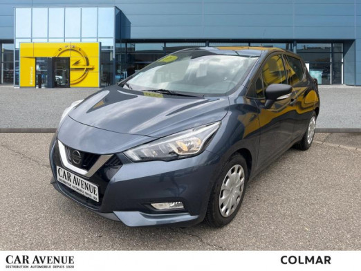 Occasion NISSAN Micra 90ch 'Visia Pack' Bluet Régul Clim 1ére Main Gar1an 2018 Gris Platine 11 490 € à Colmar