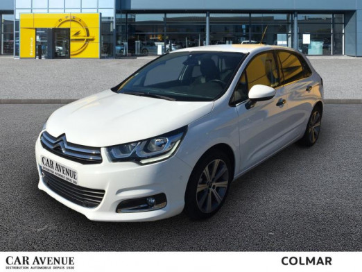 Occasion CITROEN C4 HDi120 Bvm6 Shine Gps Radars Avt/Arr Angles Morts Bluet Clim Auto Gar1an 2017 Blanc Banquise (O) 14 490 € à Colmar