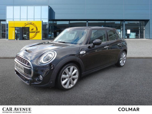 Occasion MINI Mini 5 Portes Cooper S 192 BVA7, Gps, Sièges Chauffants, Radar Avt/Arr, Bluetooth, Mode Green/Sport, 2018 Midnight Black 20 990 € à Colmar