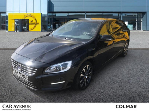 Occasion VOLVO V60 190 Auto Summum Cuir Chfts Gps Caméra Xenons Gar1an 2017 Noir 24 490 € à Colmar