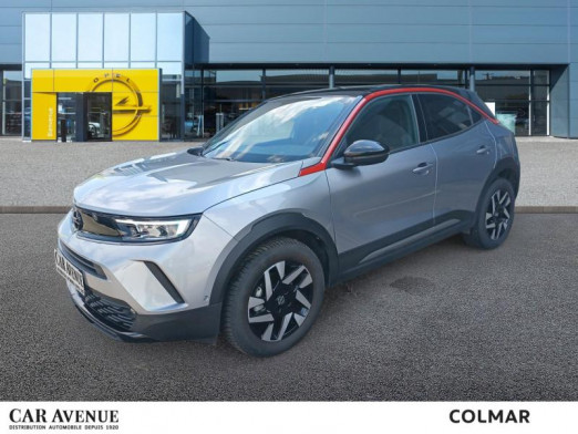 Occasion OPEL Mokka 1.2 Turbo 130 GS Line, Acc, Caméra recul, Keyless, Clim Auto, GPS, CarPlay, Gtie 1an 2022 Gris Kontrast/Toit Noir Perla métal 26 990 € à Colmar