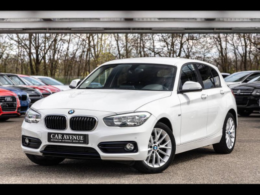 Occasion BMW Série 1 116d 116 Sport Gps Caméra Clim auto Garantie 1 an 2015 Blanc 16 990 € à Sélestat