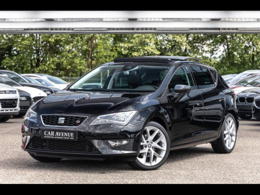 Occasion SEAT Leon 2.0 TDI 150 FR DSG TO Seat Sound Gps DCC 2016 Noir Minuit 19 990 € à Sélestat