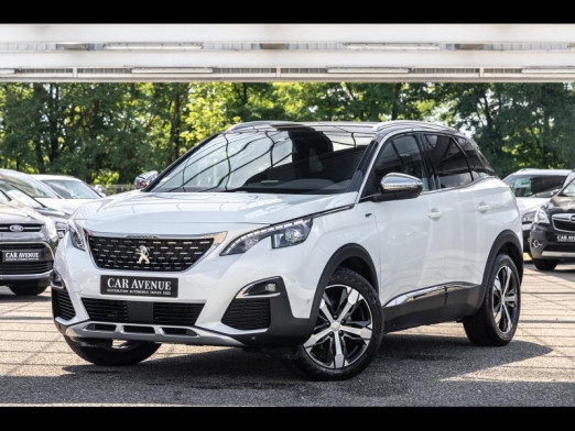 Occasion PEUGEOT 3008 2.0 BlueHDi 180 GT EAT6 Full Leds I-Cockpit Gps Attelage 2017 Blanc Nacré (S) 28 990 € à Sélestat