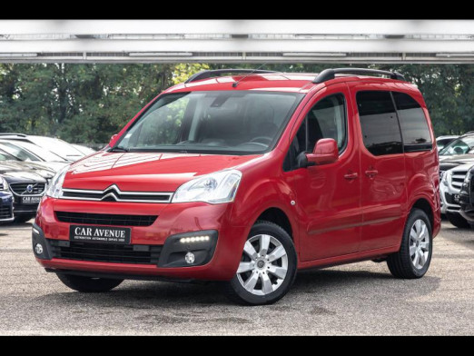 Occasion CITROEN Berlingo 1.6 BlueHDi 120 Shine 7pl Carplay Clim auto Garantie 1 an 2016 Rouge Ardent 16 990 € à Sélestat