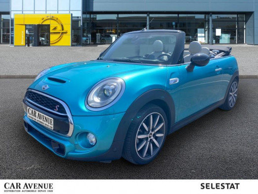 Occasion MINI Cabrio Cooper S 2.0 192 Full Leds Caméra Gps Garantie 1 an 2016 Caribbean Aqua 25 990 € à Sélestat