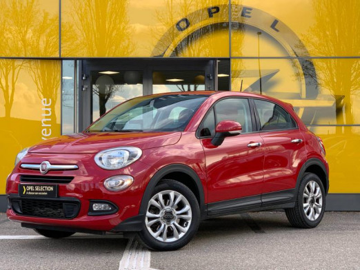 Occasion FIAT 500X 1.3 Multijet 16v 95 Popstar Grip control Régulateur Radar Clim Garantie 1 an 2017 rouge Amore tri-couche 12 990 € à Rosheim