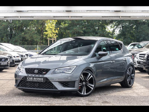 Used SEAT Leon 2.0 TSI 290 Cupra Full Led Pack hiver Camera Régulateur Clim GPS Garantie 1 an 2016 Gris Pyrénéen € 23,490 in Rosheim