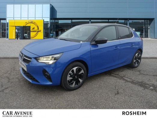 Occasion OPEL Corsa Corsa-e 136ch Elegance 2021 Bleu Voltaïque métallisé 32 990 € à Rosheim