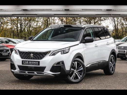 Occasion PEUGEOT 5008 2.0 BlueHDi 150 Allure 7 places I cockpit Full Led Camera Chargeur induction Garantie 1 an 2017 Blanc Banquise (O) 24 990 € à Rosheim