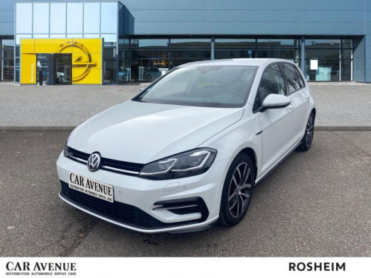 Occasion VOLKSWAGEN Golf 2.0 TDI 150 type Carat BVAS7 5p Xenon ACC Radar AV/AR Pack hiver GPS Garantie 1 an 2018 Blanc Pur 24 490 € à Rosheim