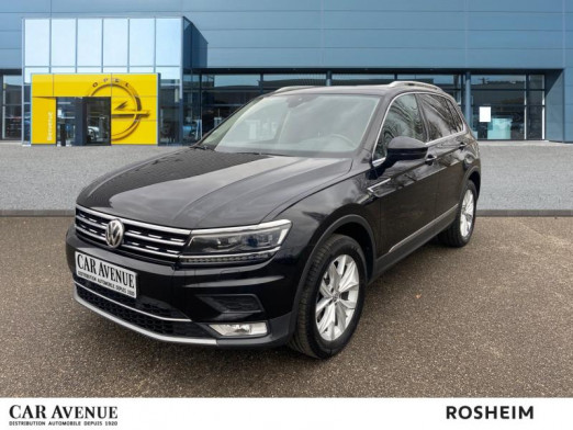 Occasion VOLKSWAGEN Tiguan 2.0 TDI 150 Carat 4Motion BVAS7 Xenon T.O. Affichage T. Haute Radar AV/AR Régul. ada. Garanti 2016 Noir Intense 27 490 € à Rosheim