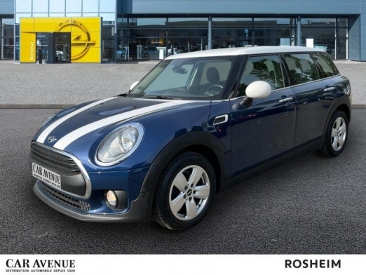 Occasion MINI Clubman One D 116 Bluetooth Régulateur Radar AR GPS Clim Garantie 1 an 2016 Deep Blue 16 490 € à Rosheim