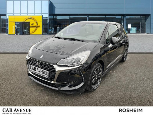 Occasion DS DS 3 PureTech 82 Type Connected Chic Full Led Régulateur Radar AV/AR Clim Siège chauffant Garantie 1 2018 Noir 14 989 € à Rosheim