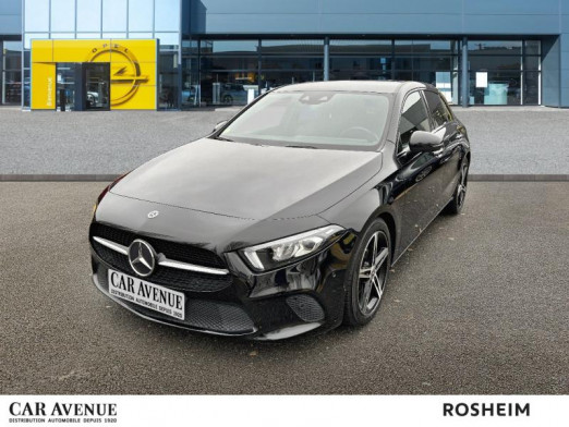 Occasion MERCEDES-BENZ Classe A 180 d 116 Progressive Line 7G-Tronic Burmeister Full Led Régulateur Caméra GPS Clim Garanti 2019 Noir 25 990 € à Rosheim