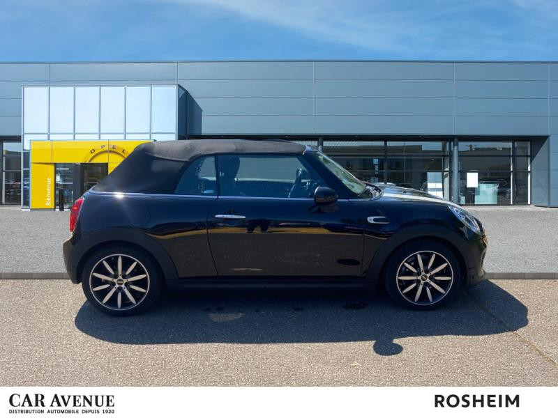 Occasion MINI Cabrio Cooper 136 Type Chili BVA6 1ère main Full Led Tête haute Semi cuir Caméra Régulateur Garantie 2016 Midnight Black 22490 € à Rosheim