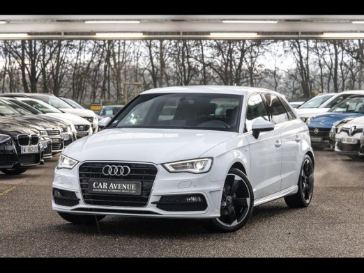 Occasion AUDI A3 Sportback TFSI 122 S line GPS Xenon 67000 km Gtie 12 mois 2014 Blanc glacier 18 990 € à Strasbourg