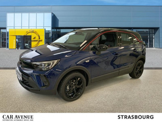 Occasion OPEL Crossland X 1.5 D 110ch GS Line 2022 Bleu Nautik métallisé 27 490 € à Strasbourg