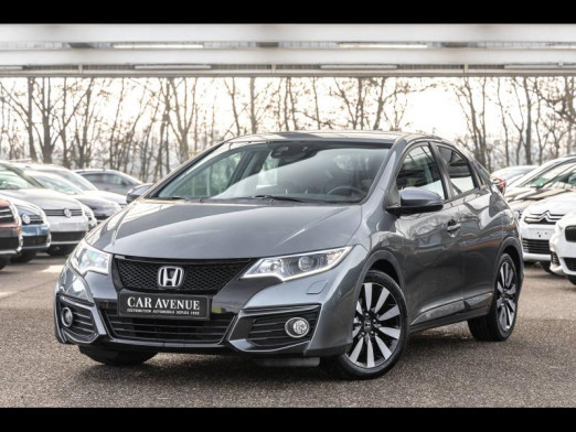Occasion HONDA Civic 1.4i-VTEC 100 CAMERA Garantie 1an 2015 Argent Acier 11 990 € à Oberhausbergen