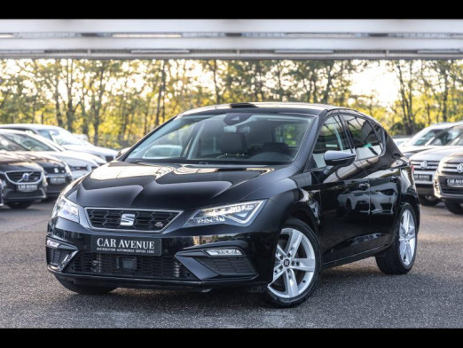 Occasion SEAT Leon 1.8 TSI 180 FR DSG GPS Carplay garantie 1 an 2017 Noir Minuit 20 490 € à Oberhausbergen