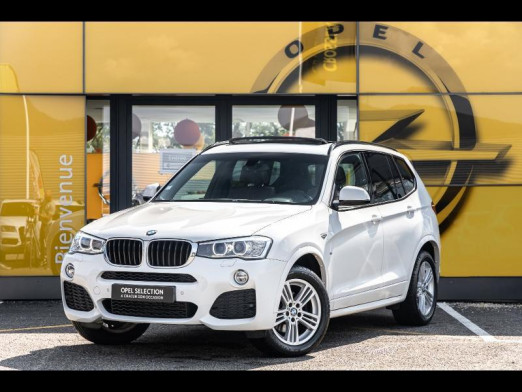 Occasion BMW X3 xDrive 20dA 190 M Sport Gps Cuir Toit pano 2014 Alpinweiss 26 990 € à Haguenau