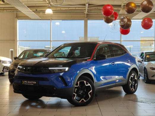 Occasion OPEL Mokka 1.2 Turbo 130ch GS Line BVA8 2021 Bleu Voltaïque/Toit Noir Perla Nera 28 990 € à Haguenau