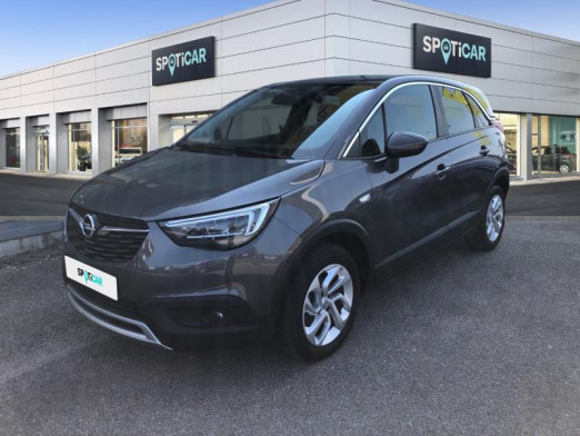 Occasion OPEL Crossland X 1.5 D 102 Elegance Carplay Radar Garantie 1 an 2020 Gris Pierre de Lune 14 990 € à Haguenau