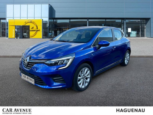 Occasion RENAULT Clio 1.0 TCe 90 Intens X-Tronic / Gps / Caméra / Attelage 2021 Bleu Iron 19 989 € à Haguenau
