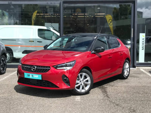 Occasion OPEL Corsa 1.5 D 100 Elegance Led Carplay Camera Garantie 1 an 2020 Rouge Piment 16 490 € à Monswiller