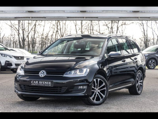 Used VOLKSWAGEN Golf SW 2.0 TDI 150 Lounge DSG6 Gps Xenon Garantie 1 an 2015 Noir Intense € 15,490 in Monswiller