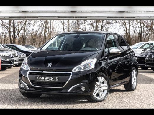 Used PEUGEOT 208 1.6 BlueHDi 75 Style Gps Radar ar Garantie 1 an 2018 Noir Perla Nera € 11,990 in Monswiller