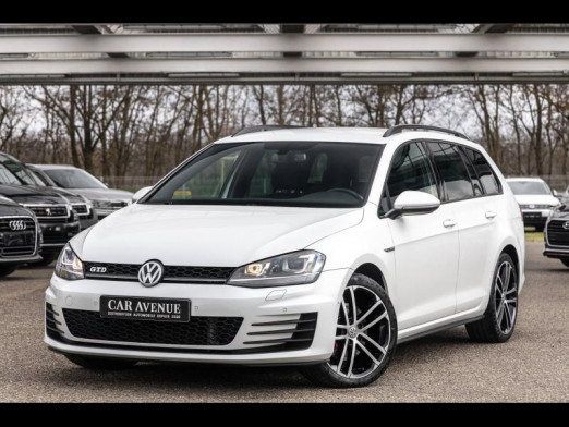 Used VOLKSWAGEN Golf SW 2.0 TDI 184 GTD DSG6 Gps Attelage Garantie 1 an 2016 Blanc Oryx € 20,790 in Monswiller