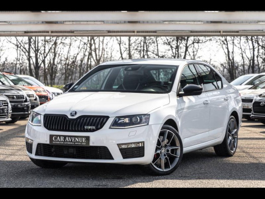 Used SKODA Octavia 2.0 TDI 184 RS DSG6 Gps Camera Hifi Canton Garantie 1 an 2015 Blanc Lune € 18,980 in Monswiller