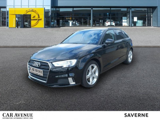 Occasion AUDI A3 Sportback 2.0 TFSI 190 Sport quattro S tronic 7 Gps Xenon Attelage Radar AR Garantie 1 an 2018 Noir brillant 24 989 € à Monswiller