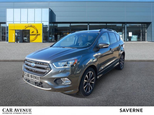 Occasion FORD Kuga 2.0 TDCi 150 ST-Line 4x4 Powershift Attelage Gps Sony Camera Garantie 1 an 2017 Gris Magnetic 18 990 € à Monswiller