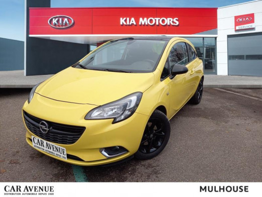 Occasion OPEL Corsa Turbo 100 Color Edition 3p Toit ouvrant Garantie 1 an 2016 Jaune Exotique 8 990 € à Mulhouse