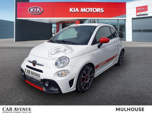 Occasion ABARTH 500 1.4 Turbo T-Jet 180 595 70 Anniversario Cuir Bva Gps Garantie 1an 2019 Col. pastel extra Blanc Gara (Racing) 21 990 € à Mulhouse