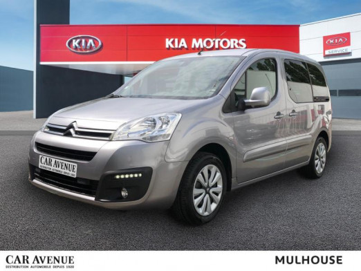 Occasion CITROEN Berlingo BlueHDi 100 Feel Radar Av/Ar Carplay Garantie 1 an 2017 Brun Nocciola 16 990 € à Mulhouse