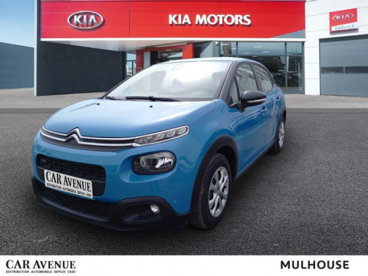 Occasion CITROEN C3 PureTech 82 Feel Edition Gps Garantie 1 an 2016 Bleu Belle-Île 12 490 € à Mulhouse