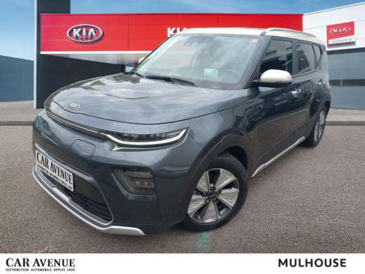 Occasion KIA e-Soul e-Premium 204 Gps Camera Garantie 10/2026 2019 Gris Gravité + Toit Argent Platine 29 990 € à Mulhouse