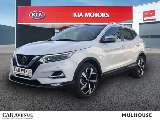 Occasion NISSAN Qashqai DCi 130 Tekna+ Xtronic Gps Camera Garantie 1 an 2018 Blanc Lunaire 20 990 € à Mulhouse