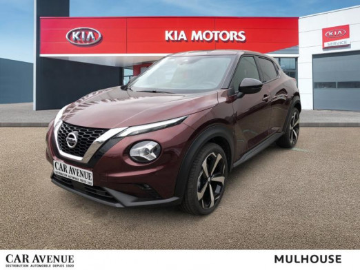Occasion NISSAN Juke DIG-T 114 N-Connecta Gps Camera 360 Garantie 1 an 2022 Rouge Passion 22 990 € à Mulhouse