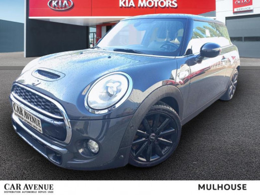 Occasion MINI Mini Cooper S 192 BVA GPS CAMERA CUIR GARANTIE 1 AN 2017 Moonwalk Grey 21 990 € à Mulhouse
