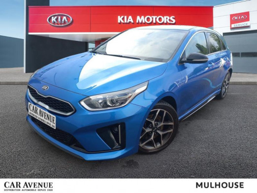Occasion KIA Ceed T-GDI 140 GT Line Gps Camera Gtie 12/2026 2019 Bleu Galaxie 18 990 € à Mulhouse