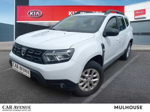 Occasion DACIA Duster 1.0 ECO-G 100 Confort Gps Camera Gtie 1 an 2021 Blanc 17 990 € à Mulhouse