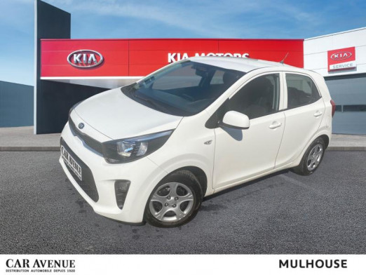 Occasion KIA Picanto 67 Active Bluetooth clim Gtie 12/2025 2018 Blanc 9 490 € à Mulhouse